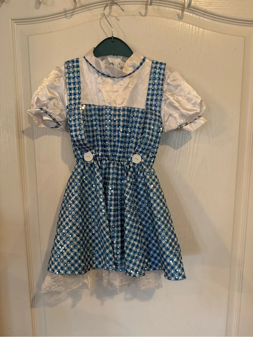 Rubies The Wizard of Oz: Dorothy Sequin Cosplay Costume *Dress Only small 4-6